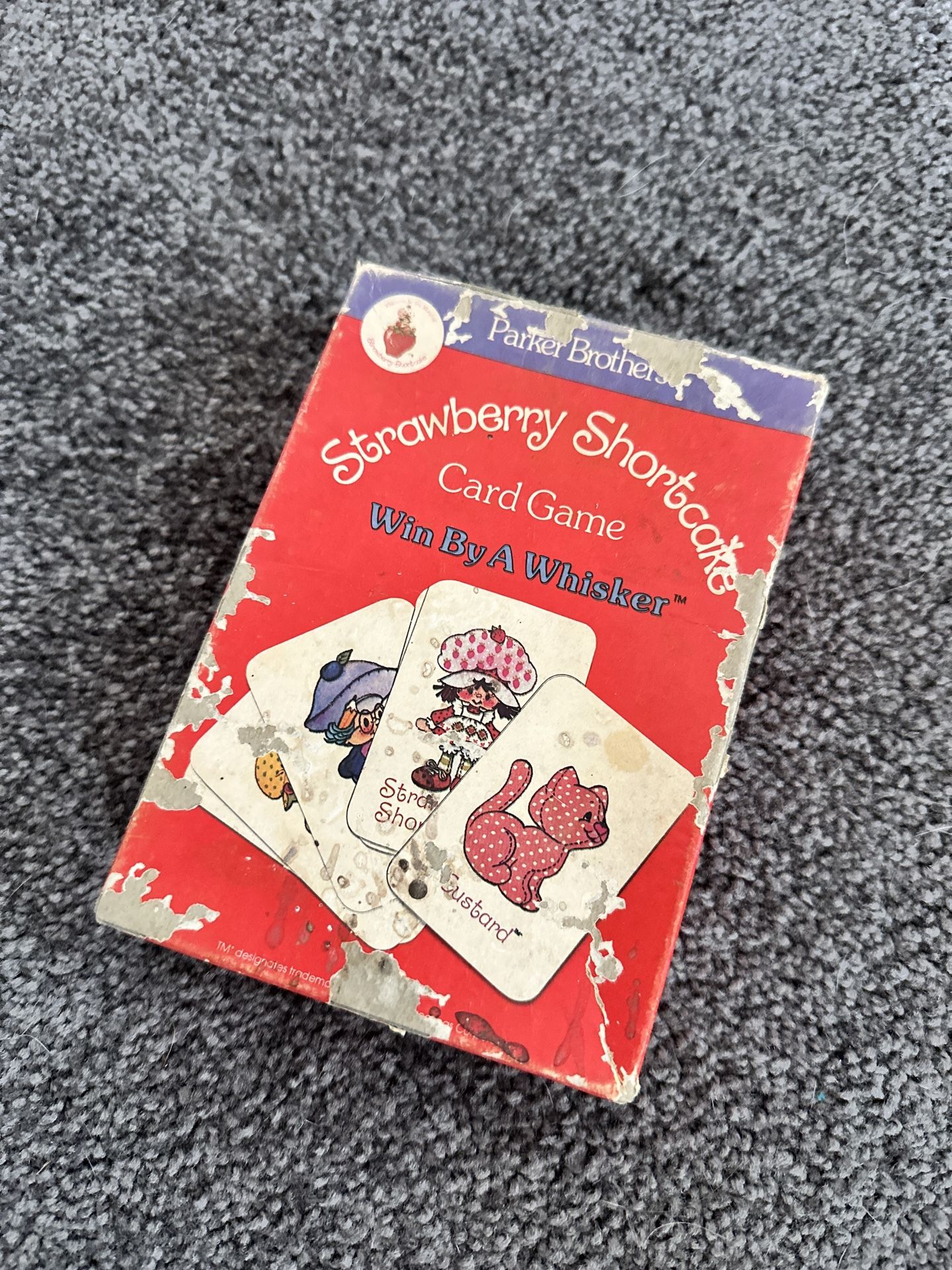 Strawberry Shortcake Vintage Card Game 