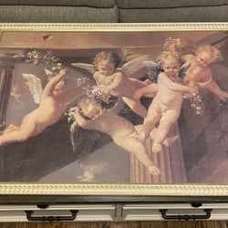 Adoration Of The Shepherds Framed Picture 