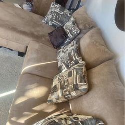 Beige Modern Sectional Sofa