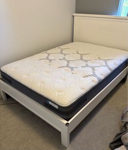 Full size Bedframe and Mattress for Sale!!