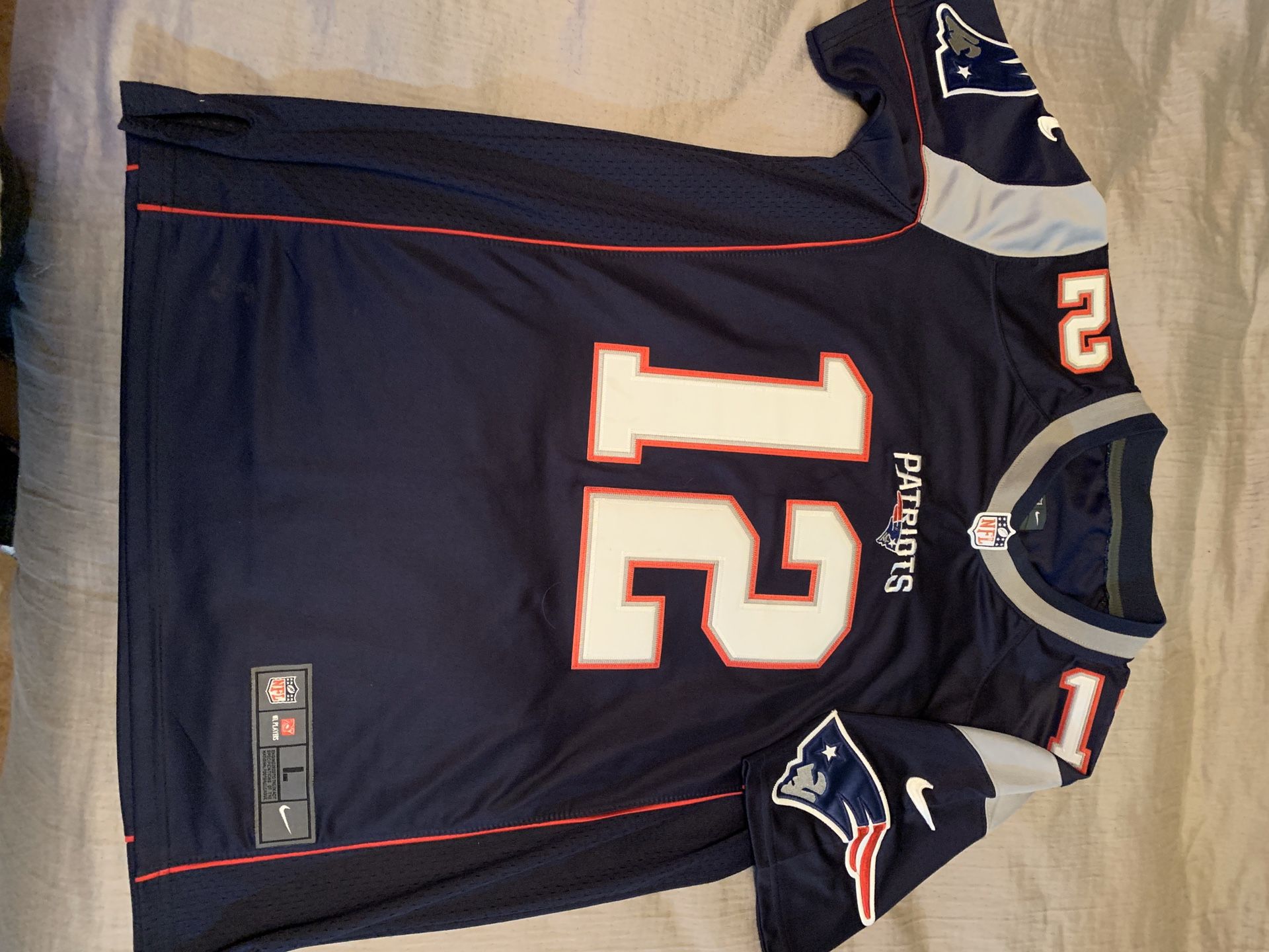 New England Patriots “the GOAT” Brady Jersey