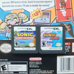 Sonic ds cheap games