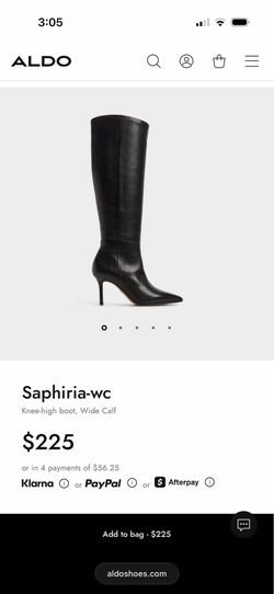 Wide Calf Heel Boot