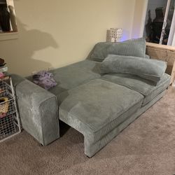 Convertible Sofa Sage Green
