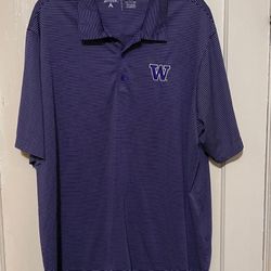 ANTIGUA men’s polo striped shirt size XXL