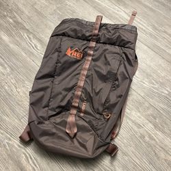 Lot of REI backpacks