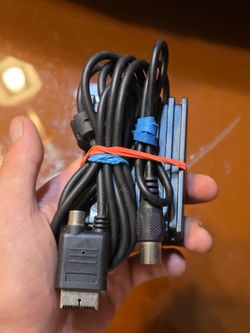 PSX RFU Adapter PL-303 for Playstation 1 and Playstation 2 PS1 Black RF
Maker-  Pelican
 - Tested Works