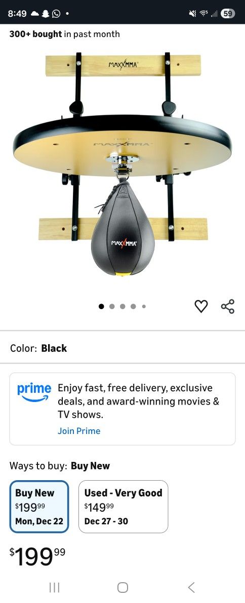 MaxxMMA Speed Bag Platform Kit