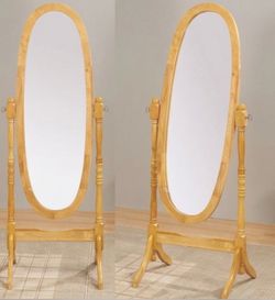 Natural Oak Finish Mirror