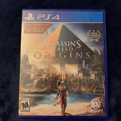 Assassins Origin Ps4 Game 