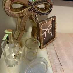 Bathroom Deco And Shower Curtain 🎀