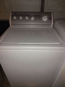 Heavy duty washer and dryer Kenmore 800 electric