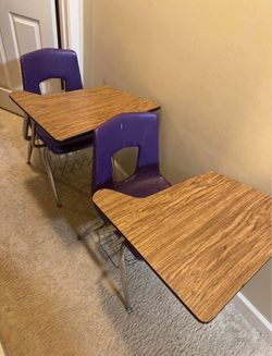 Chair Desk with Bookrack