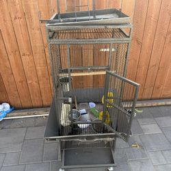Bird Cage Parrot Cage