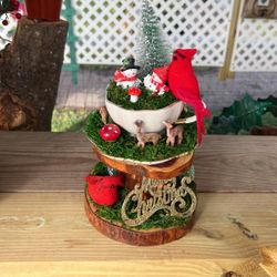 Wood Handmade Christmas Decorations 