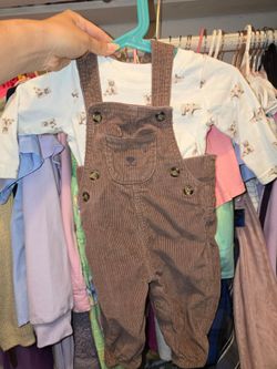 Baby boy overall outfit