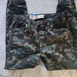 Boys Camouflage Joggers