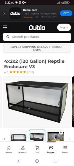 Reptile enclosure