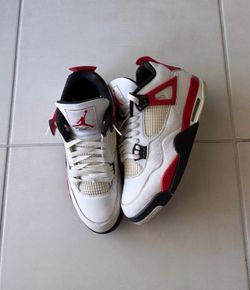 Jordan 4 red cement size 10