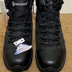 Converse 6" Composite Toe Stealth Boots with Side Zipper