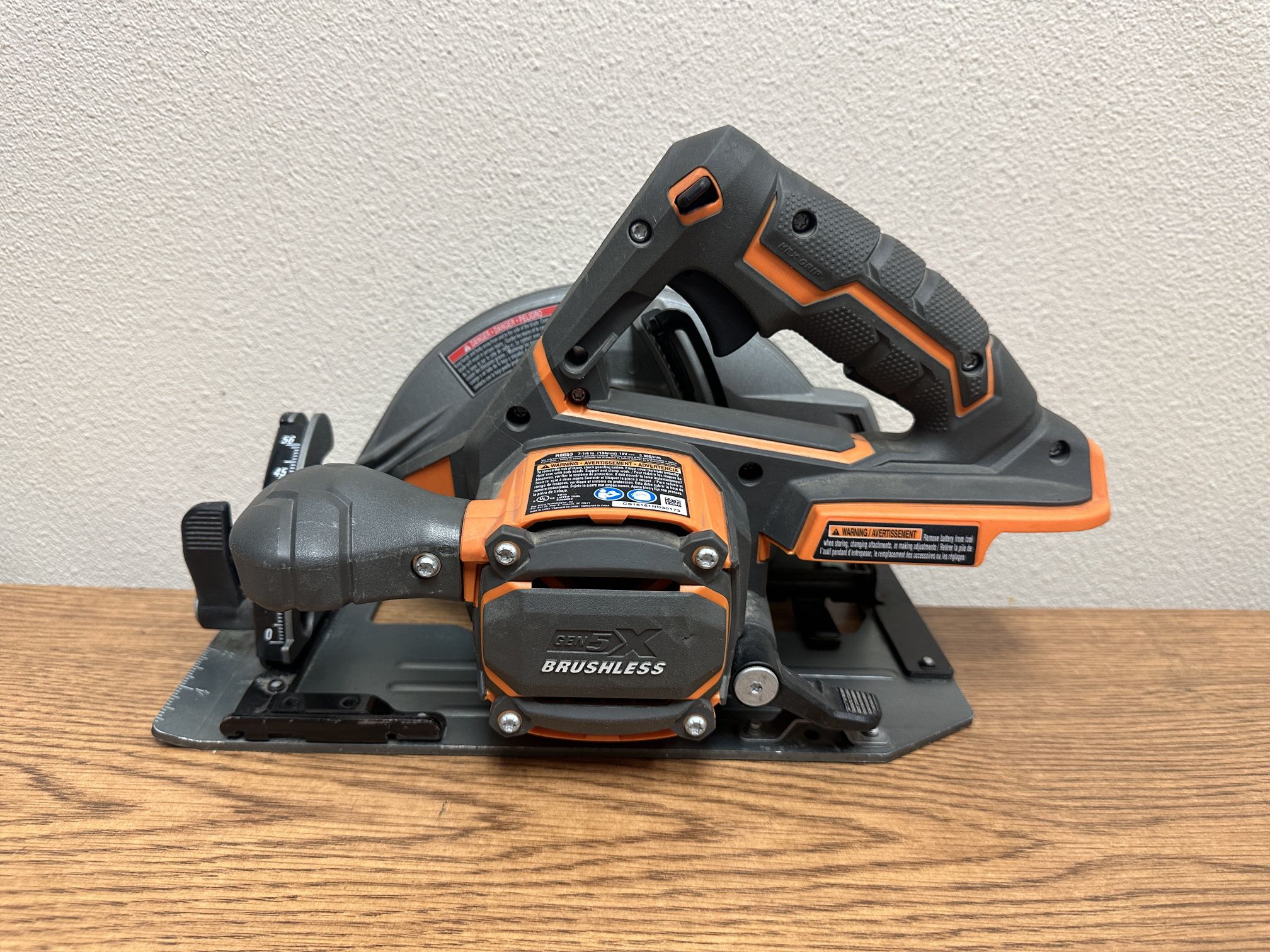 Ridgid R8653 Gen5X Brushless 18V Lithium Ion Cordless 1/4 Circular Saw  (Tool Only) for Sale in Lincoln Acres, CA OfferUp