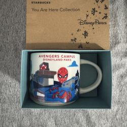 Disneyland Paris Starbucks Mugs