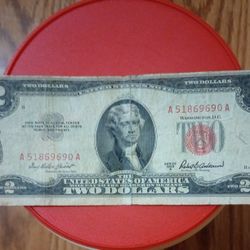 Old $2 Bill