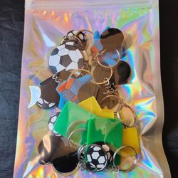 Soccer Keychains lot 
