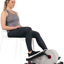Sunny Health & Fitness Fully Assembled Magnetic Under Desk Elliptical Peddler, Portable Foot & Leg Pedal Exerciser