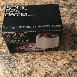 Sonic Jewelry cleaner