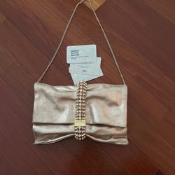 Jimmy Choo Chandra Metallic Leather