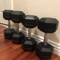 New Hex Dumbbells 💪 (2x40Lbs, 2x45Lbs) for $130 FIRM