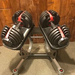 Bowflex Weights, Stand, & Bench - Only $645!  Retails for $949 + Tax.