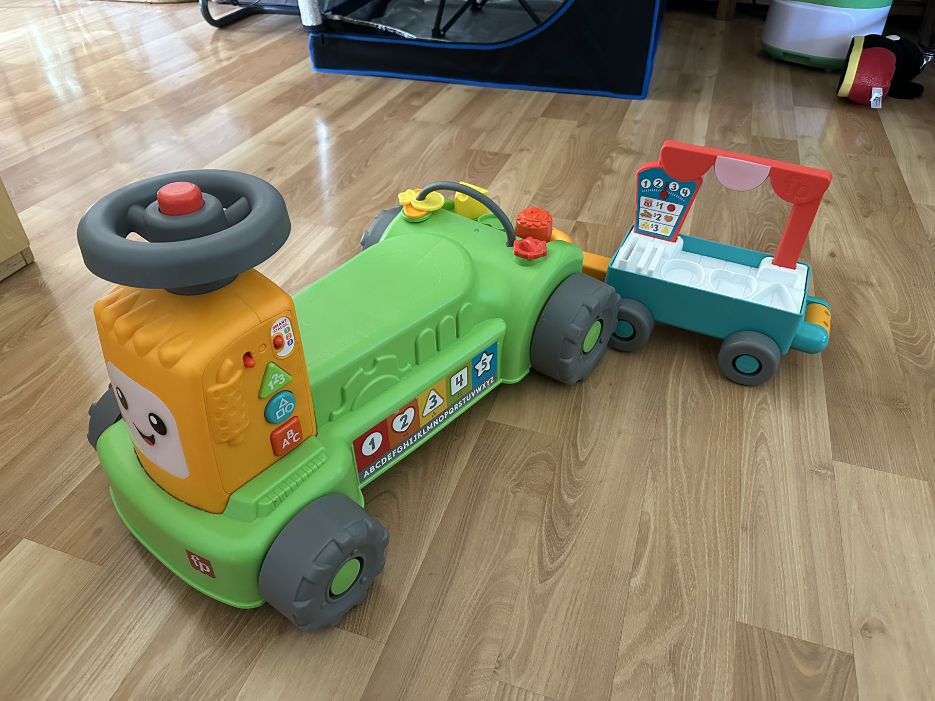 Fisher Price Farm To Market Ride On Tractor