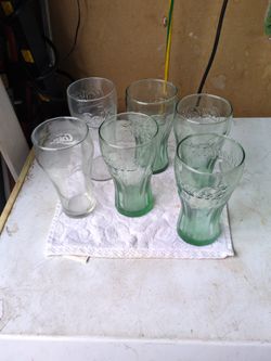 Vintage Coca-Cola Glasses