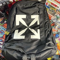 OFF-WHITE Arrow Easy Backpack Black/White