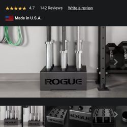 Rogue Fitness 9 Bar Barbell Holder--