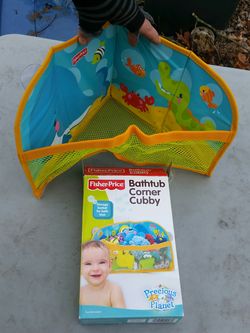 Fisher-Price bathtub Corner cubby toy organizer