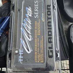 Jeep Gladiator License Plate Cover