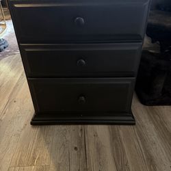 Black End Table
