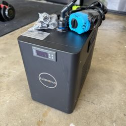 BAOSHISHAN Aquarium Chiller 42gal 1/10 HP Water Chiller