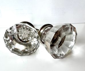 2 Crystal Drawer Pulls From Anthropology 