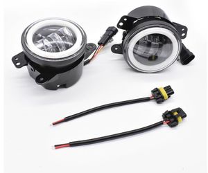 LED Fog Lights with Halo Ring – Pair for jeep warangler JL 2003-07