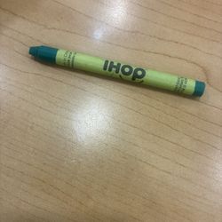 Green iHop Crayon 