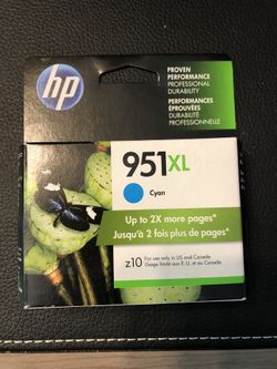 HP 951xl Cyan ink