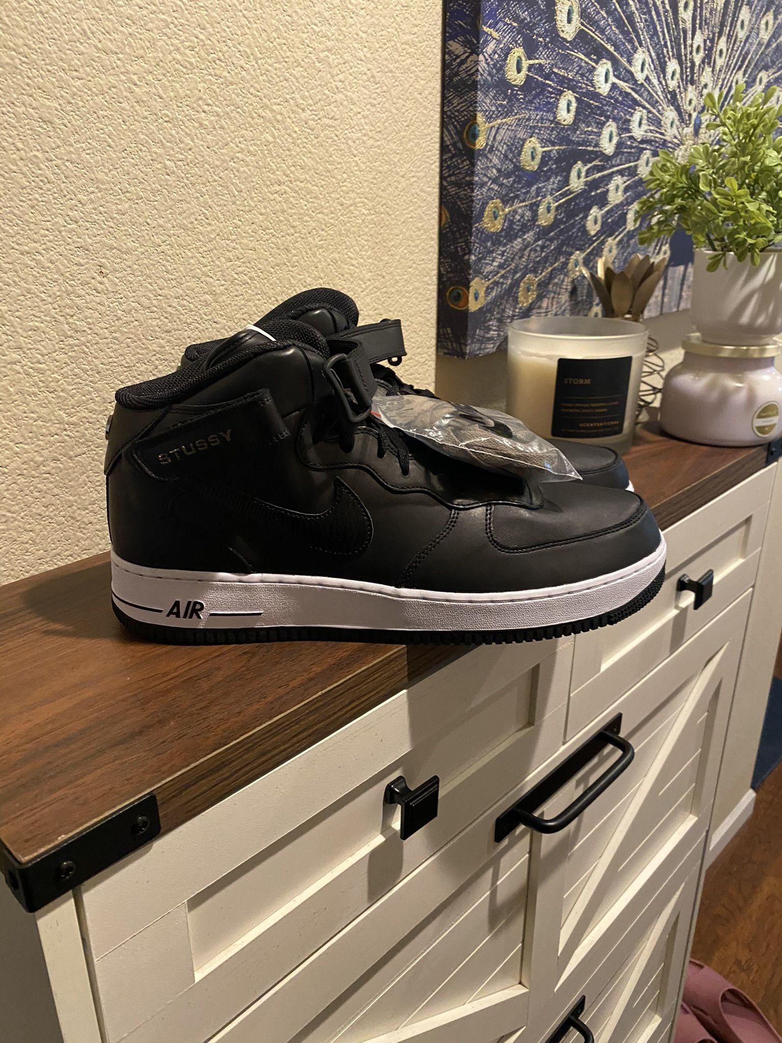 Nike Air Force 1 X Stussy Size 14