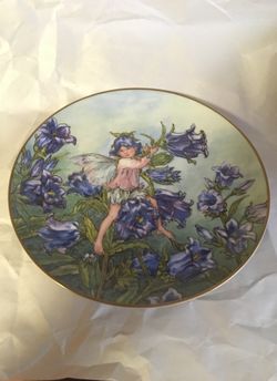 The Canterbury Bell Fairy Collector Plate