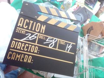 Wooden clap board director