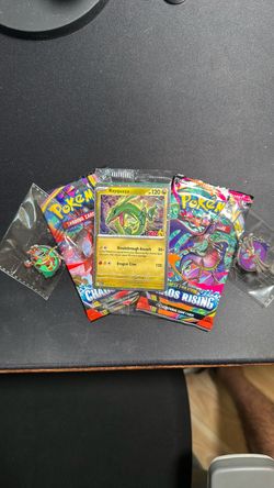 Pokémon Chaos Rising Booster Packs with Rayquaza Promo Card