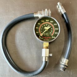 Vintage Sears Automotive Compression Tester – Original Box & Manual